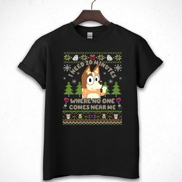 Bluey Retro Chilli Heeler Mom Christmas Sweater Bluey Mum Vintage Unisex Sweatshirt