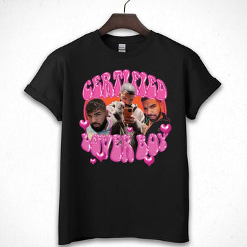 Drake Certified Lover Boy Funny Vintage 2022 Tour Official Fan Black Unisex T-Shirt