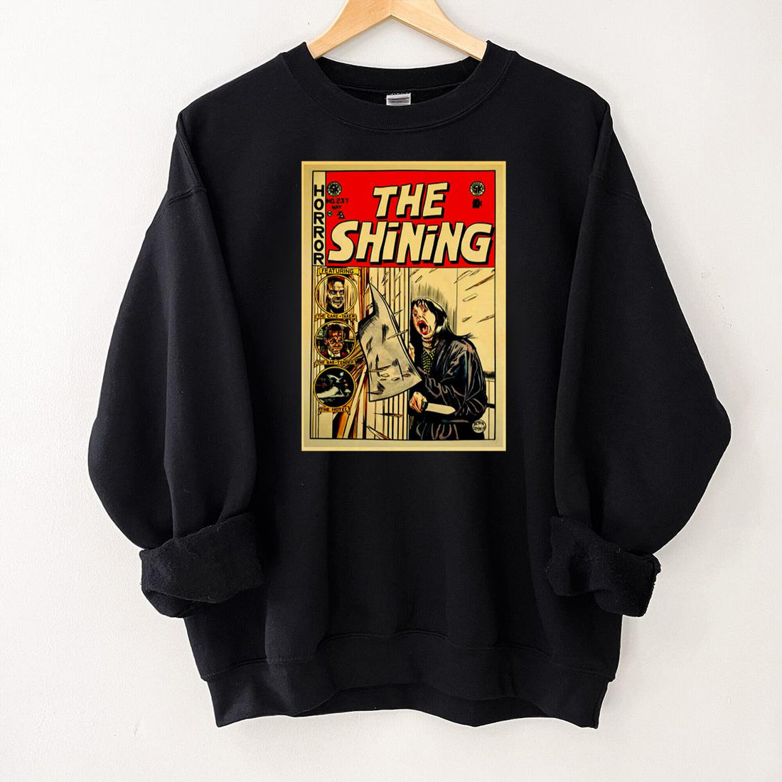 1980s Psychological Horror Movie Halloween Vintage Retro 80s Fan Black Unisex T-Shirt 