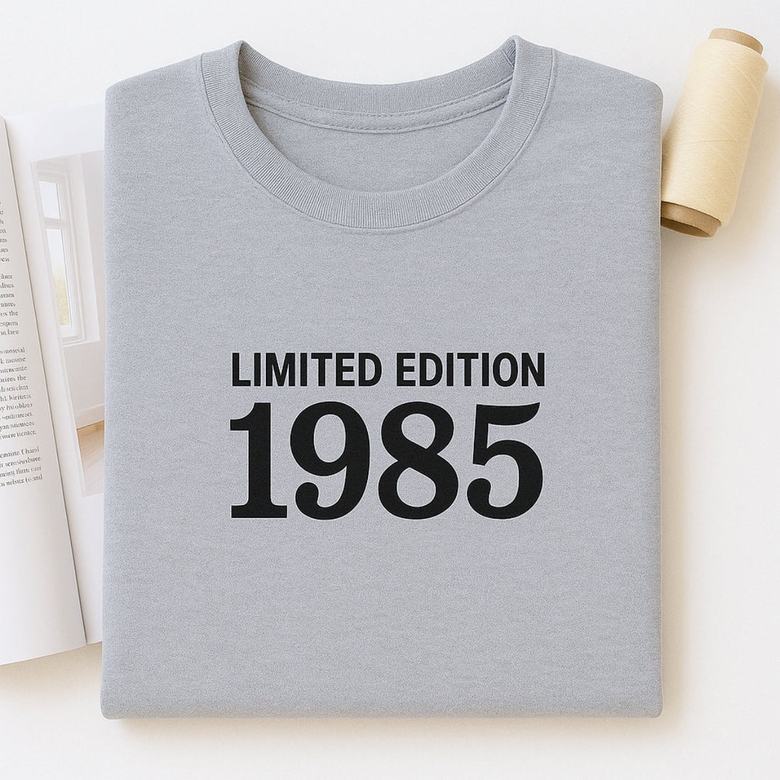 1985 Limited Edition Custom Embroidered Sweatshirt - Personalized 40th Birthday Gift for Parents