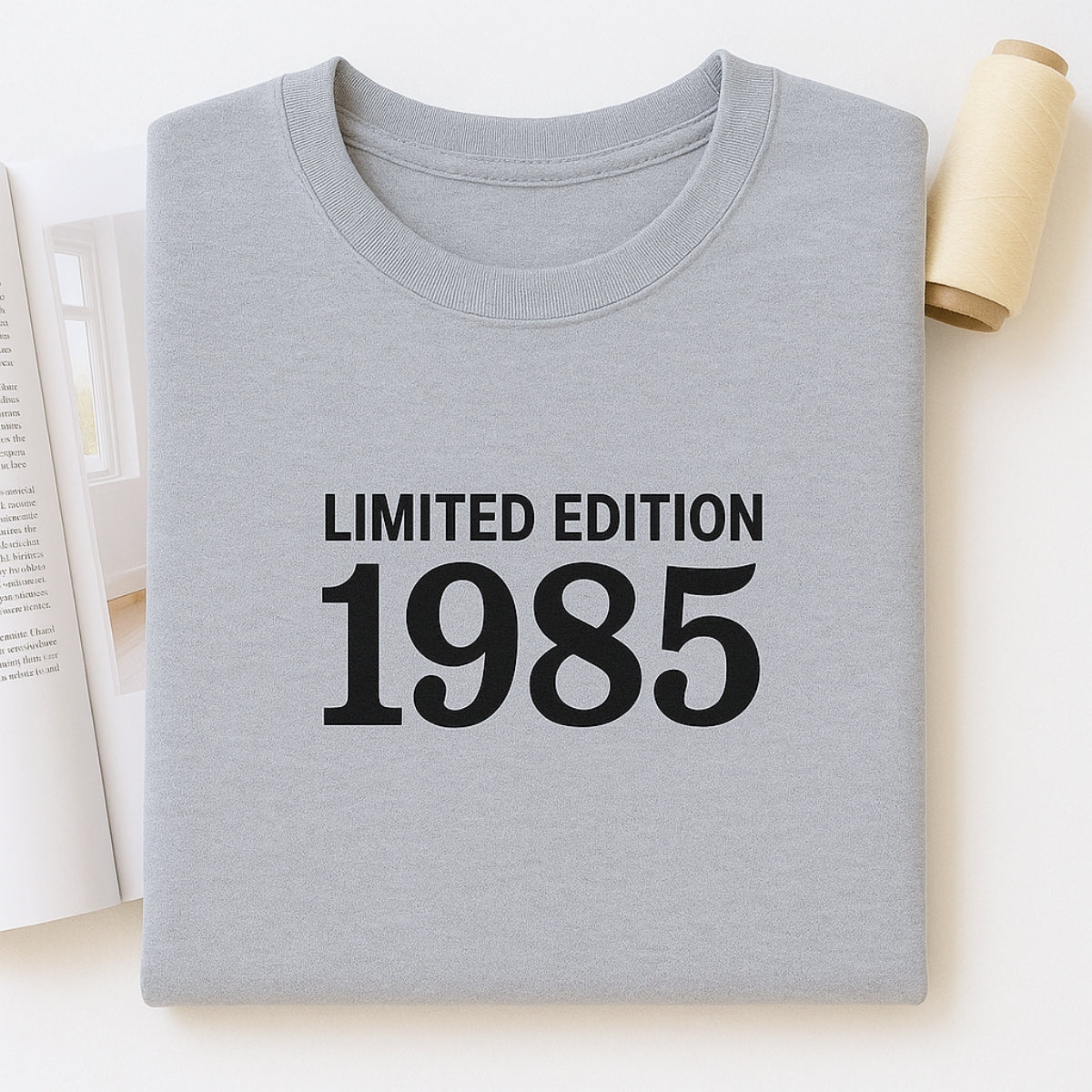 1985 Limited Edition Custom Embroidered Sweatshirt - Personalized 40th Birthday Gift for Parents