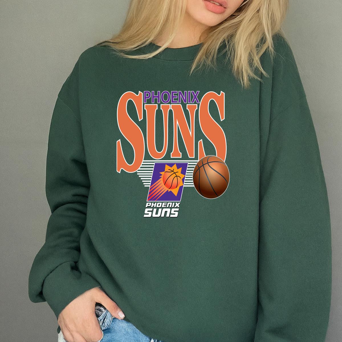 90s Vintage NBA Phoenix Suns Classic Basketball Fan Black Unisex T-Shirt 