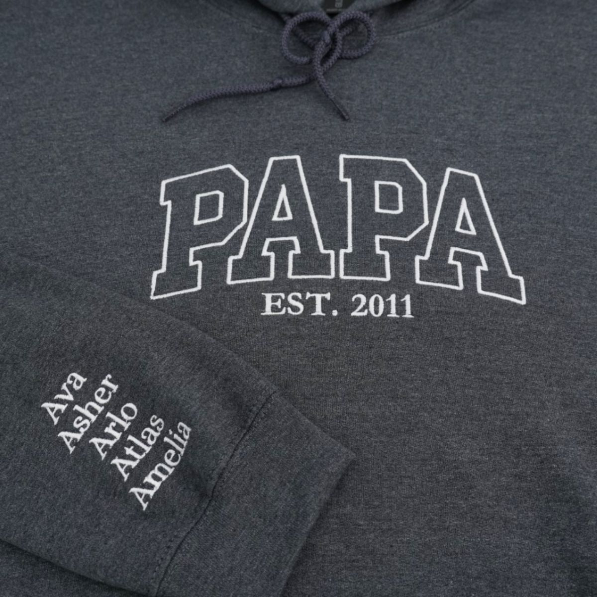 Custom Embroidered Auntie Sweatshirt - Personalized Aunt Hoodie with Name - Family Gift