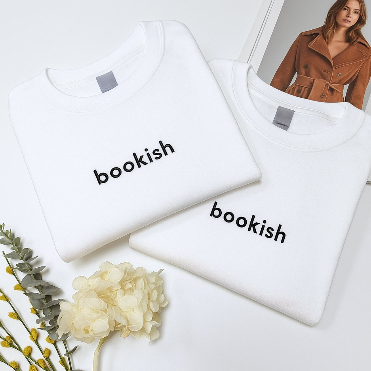 Bookish Hoodies - Book Lover Embroidered Sweaters - Perfect Reading Community Gift