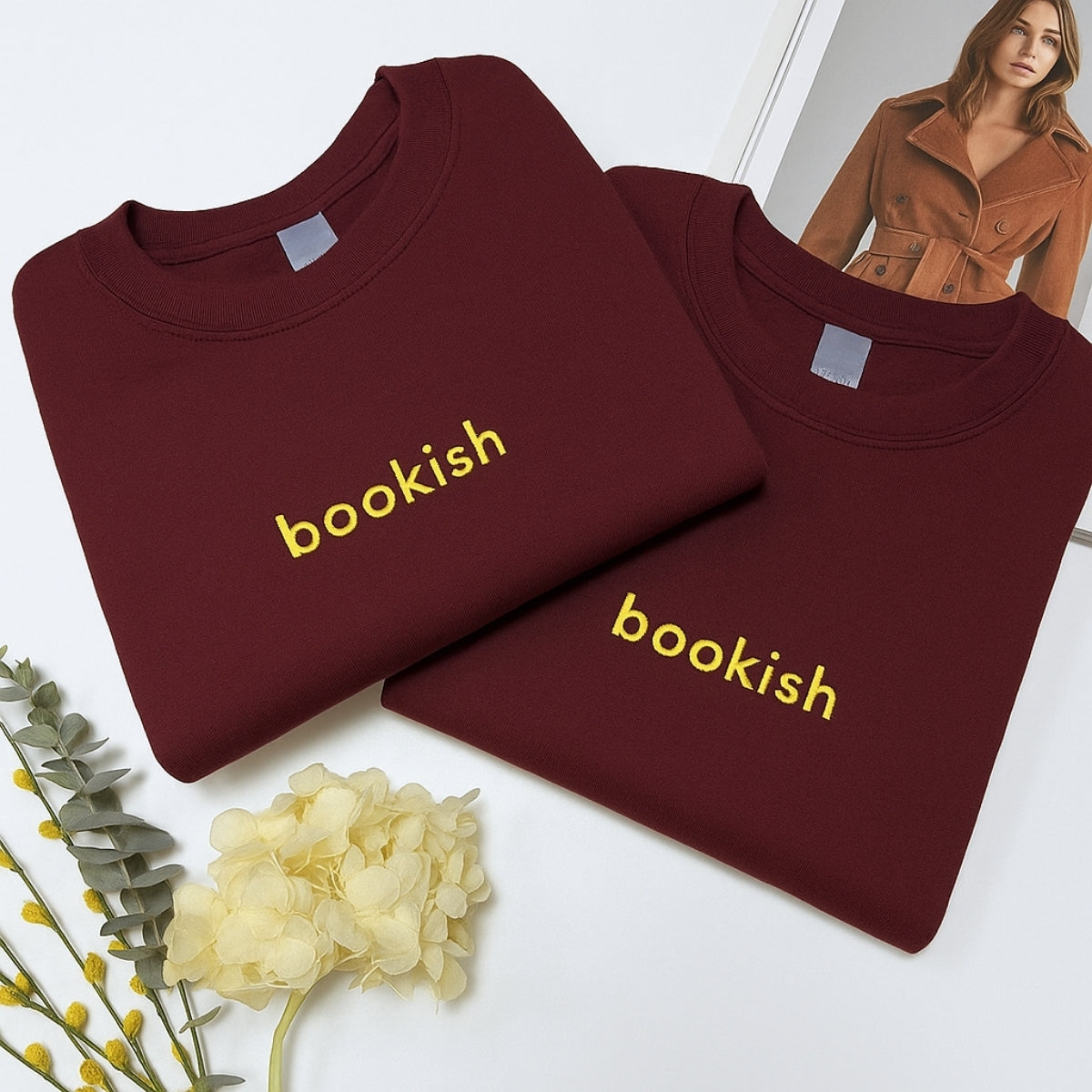 Bookish Hoodies - Book Lover Embroidered Sweaters - Perfect Reading Community Gift