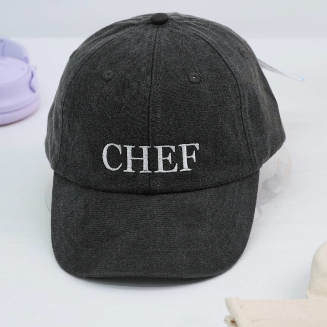 Chef Custom Embroidered Hat - Professional Kitchen Cap - Culinary Gift