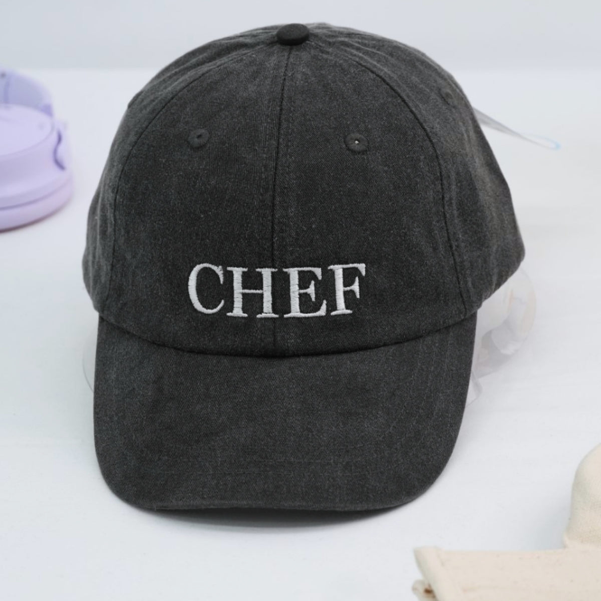 Chef Custom Embroidered Hat - Professional Kitchen Cap - Culinary Gift