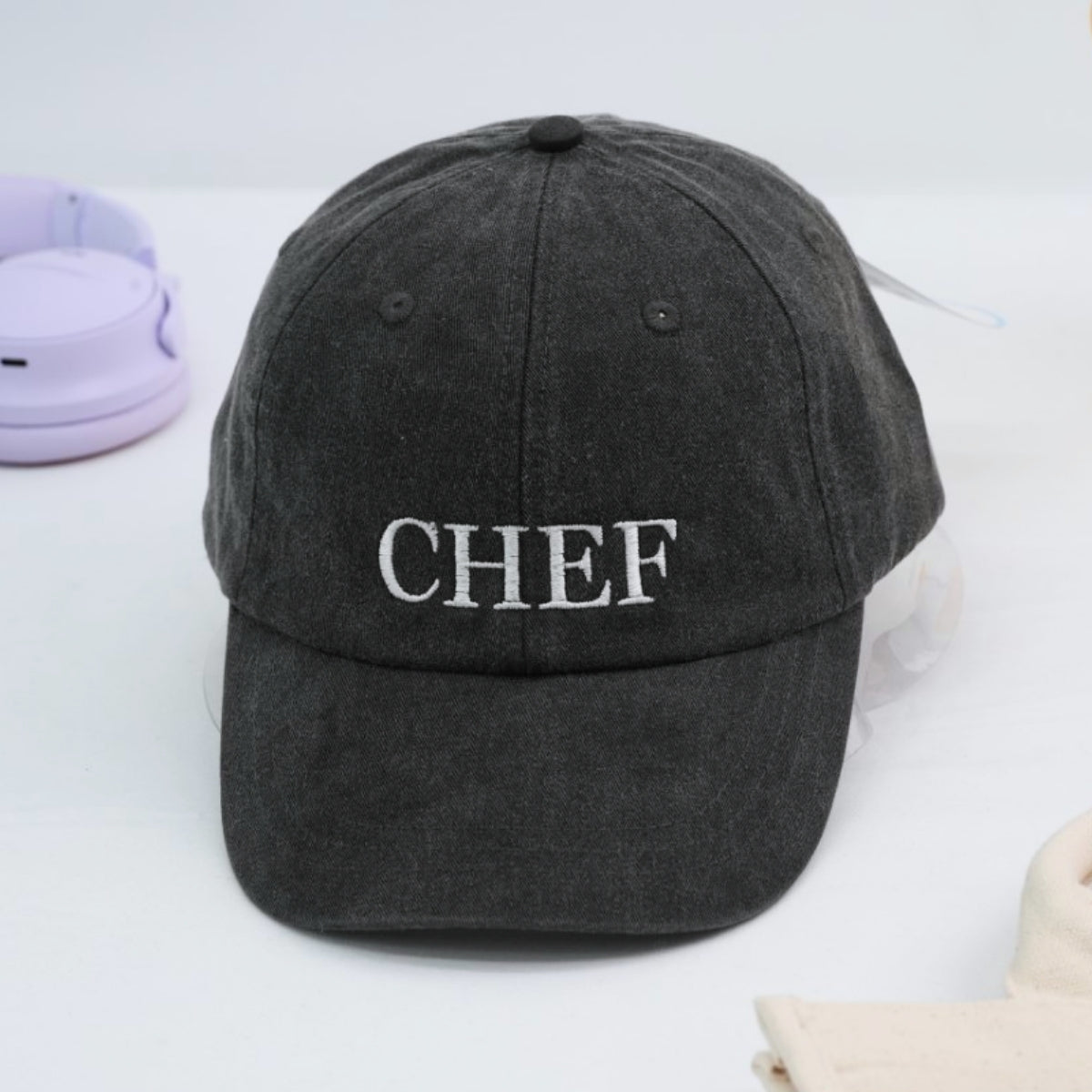 Chef Custom Embroidered Hat - Professional Kitchen Cap - Culinary Gift