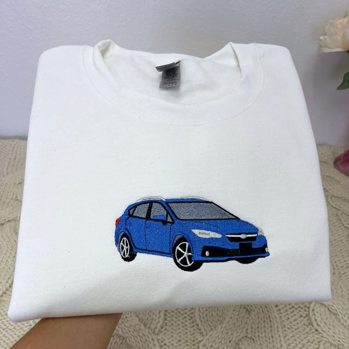 Classic Car Enthusiast Custom Embroidered Hoodie - Personalized Vintage Auto Gift
