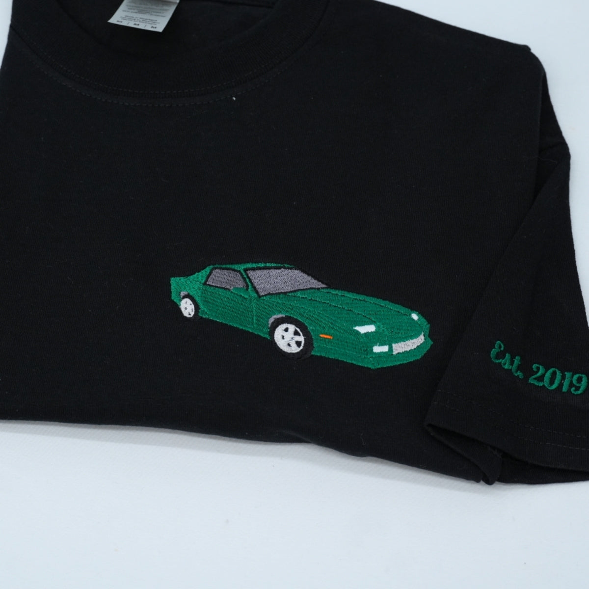 Classic Truck Custom Embroidered T-Shirt - Personalized Car Enthusiast Gift