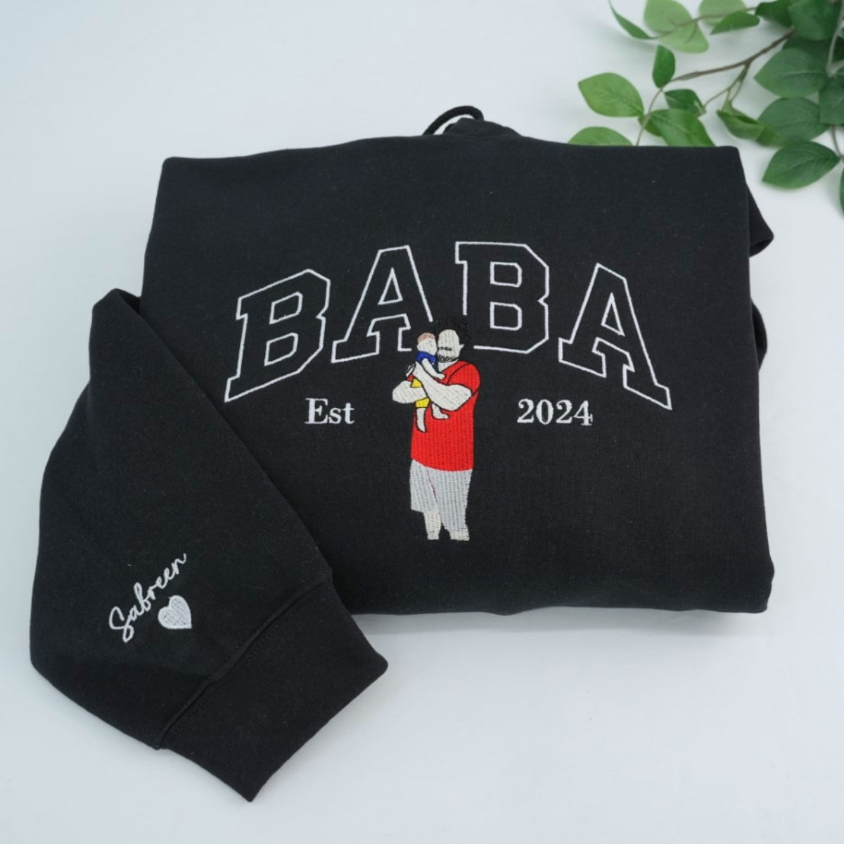 Cool Dad Custom Embroidered Hoodie - Personalized New Father's Day Gift