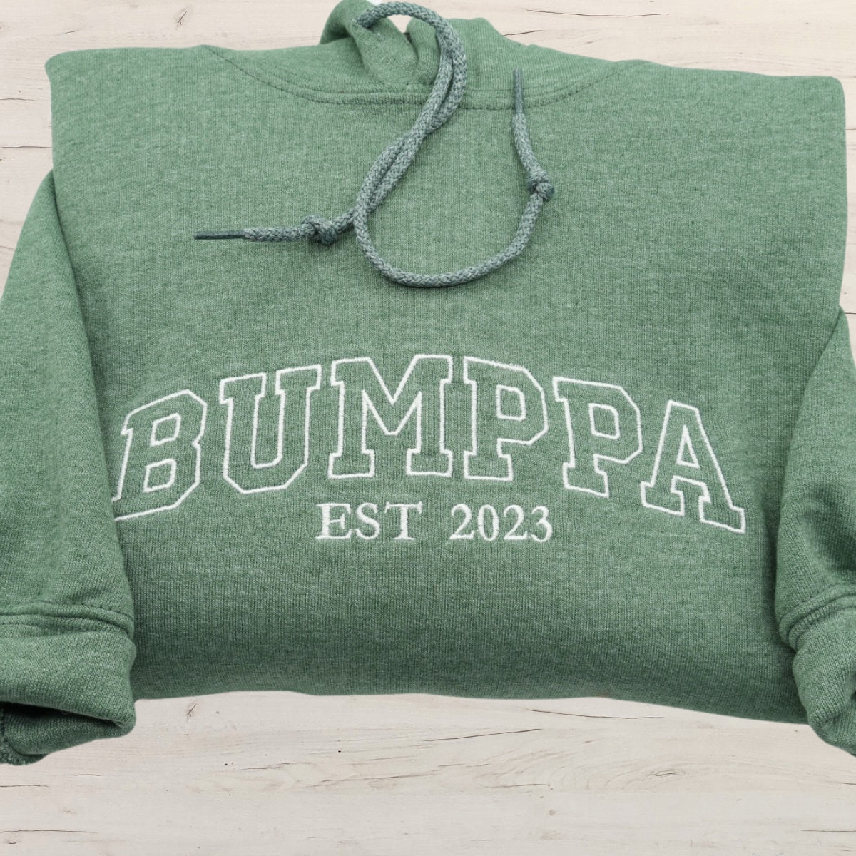 Kids Names Custom Embroidered Dad Sweatshirt - Personalized Father's Day Gift