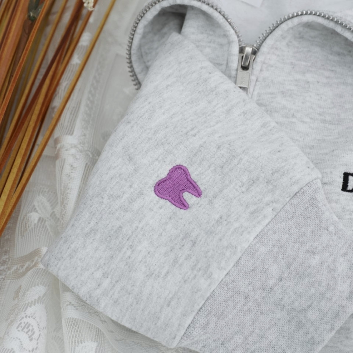 Dental Assistant Custom Embroidered Quarter Zip - Personalized Healthcare Professional Gift
