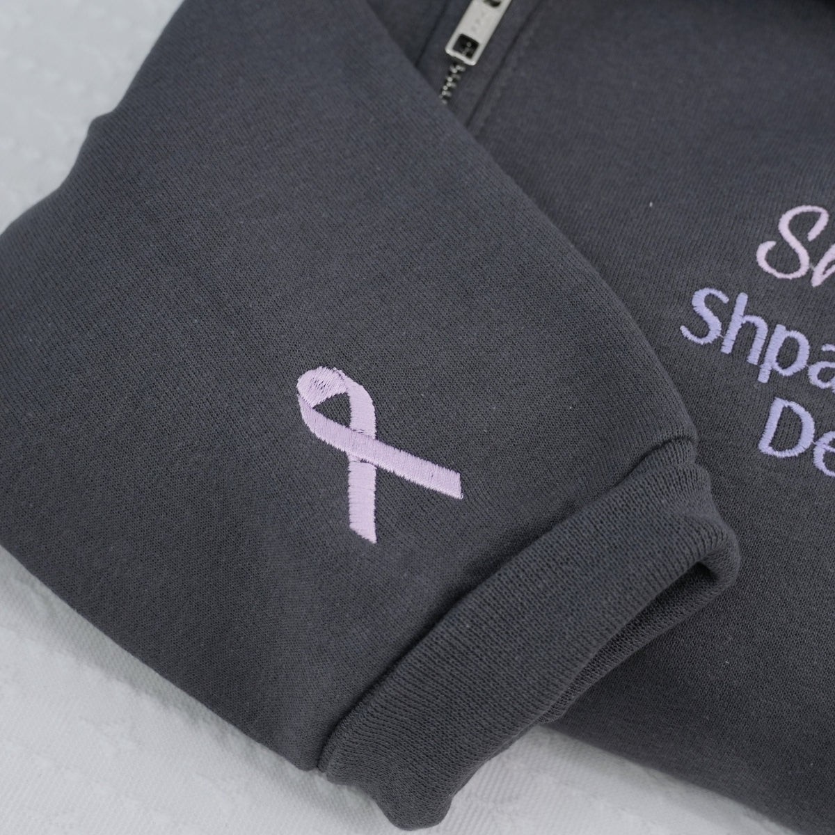 Dental Practice Custom Embroidered Quarter-Zip - Dentist Office Sweatshirt - Corporate Branding