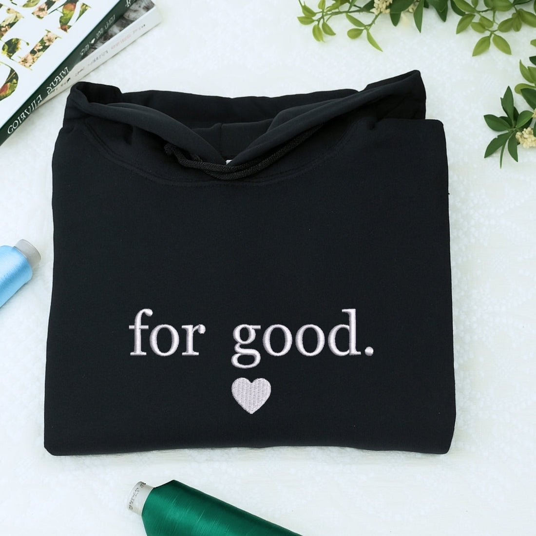 For Good Custom Embroidered Sweatshirt - Shiz University Personalized Wicked Musical Hoodie
