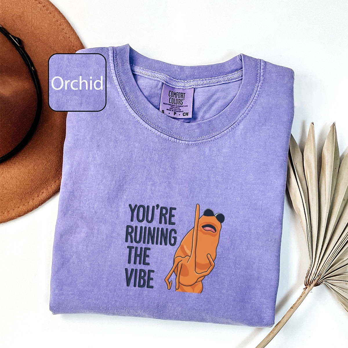 Marcus the Worm Custom Embroidered T-Shirt - Funny Meme Personalized Christmas Gift