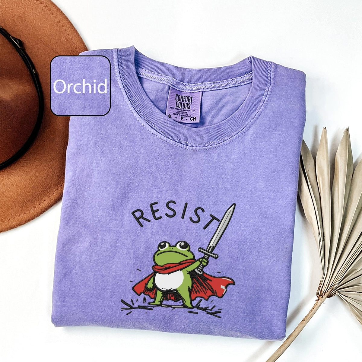 Custom Embroidered RATM Frog T-Shirt - Funny Political Protest Tee