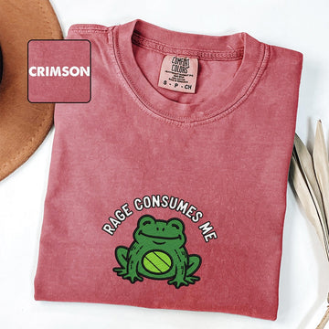 Custom Embroidered Rage Frog T-Shirt - Funny Meme Gift Tee