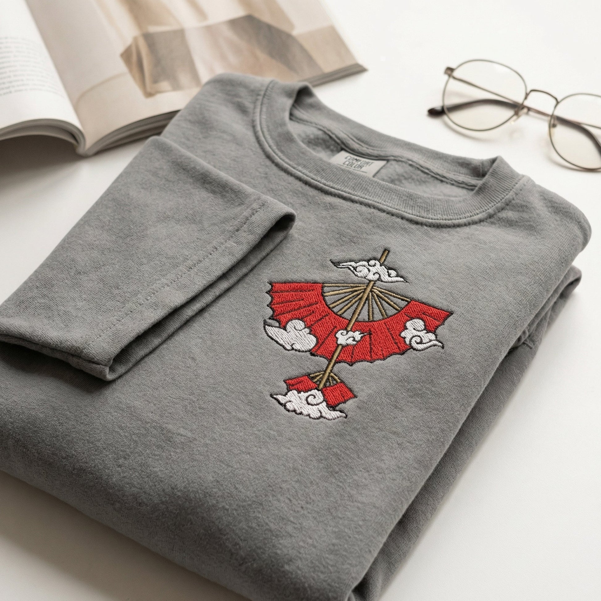 Wind Element Glider Custom Embroidered T-Shirt - Personalized Fantasy Adventure Gift