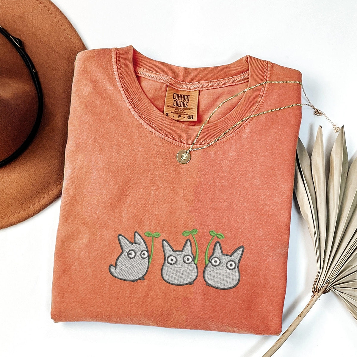 Woodland Sprites Custom Embroidered T-Shirt - Personalized Cute Kawaii Tee