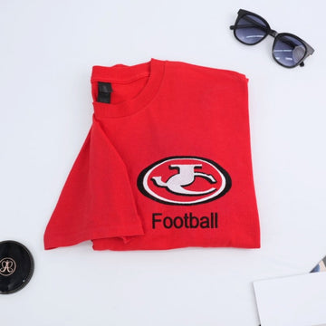 Custom Logo Embroidered T-Shirts - Business Brand Apparel - Personalized Corporate Team Gift