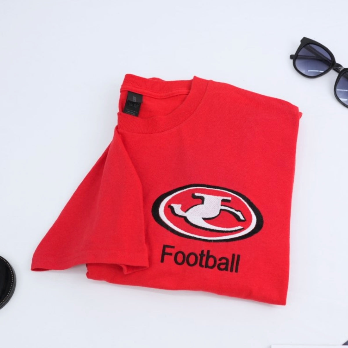 Custom Logo Embroidered T-Shirts - Business Brand Apparel - Personalized Corporate Team Gift