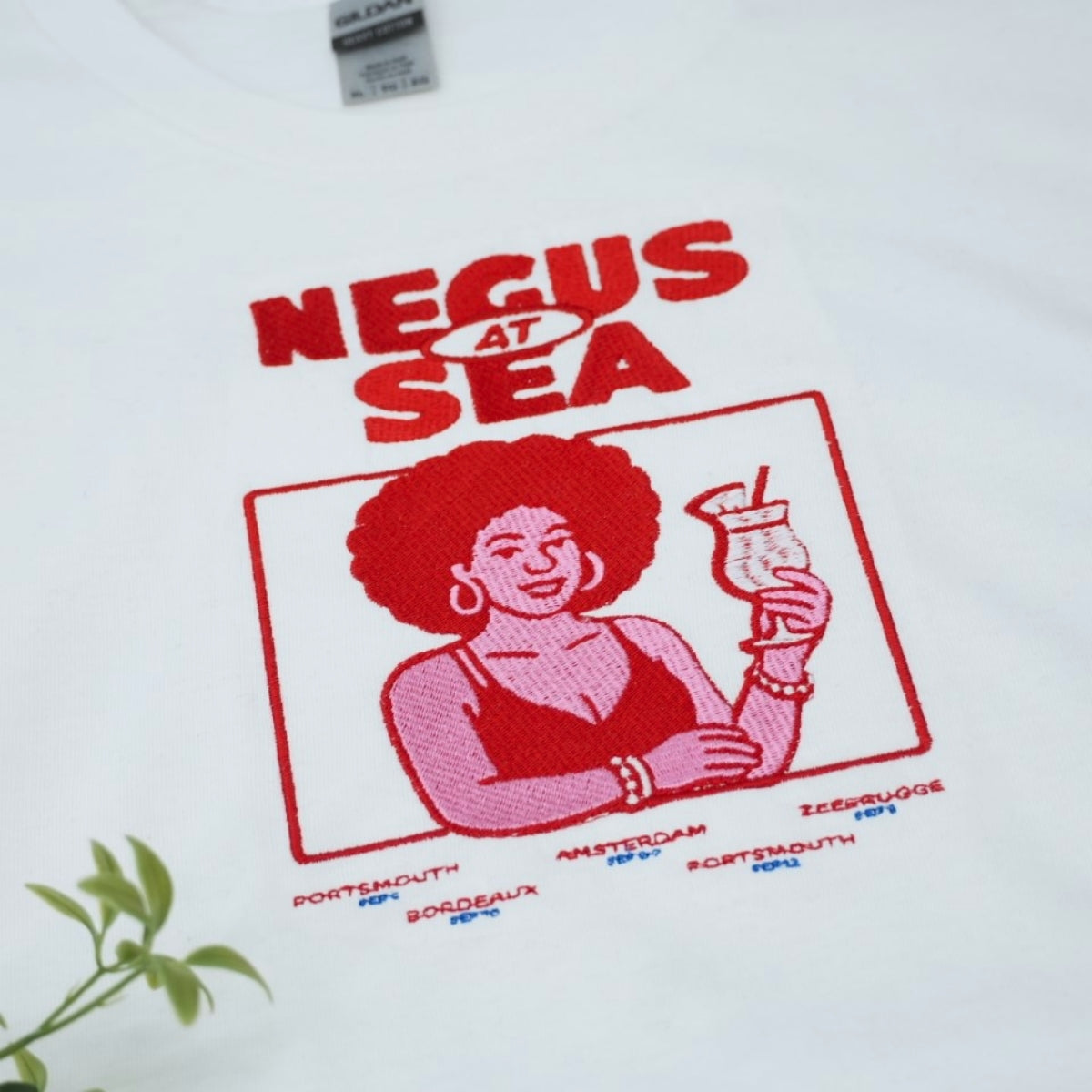 Custom Logo Embroidered T-Shirts - Business Brand Apparel - Personalized Corporate Promotional Gift