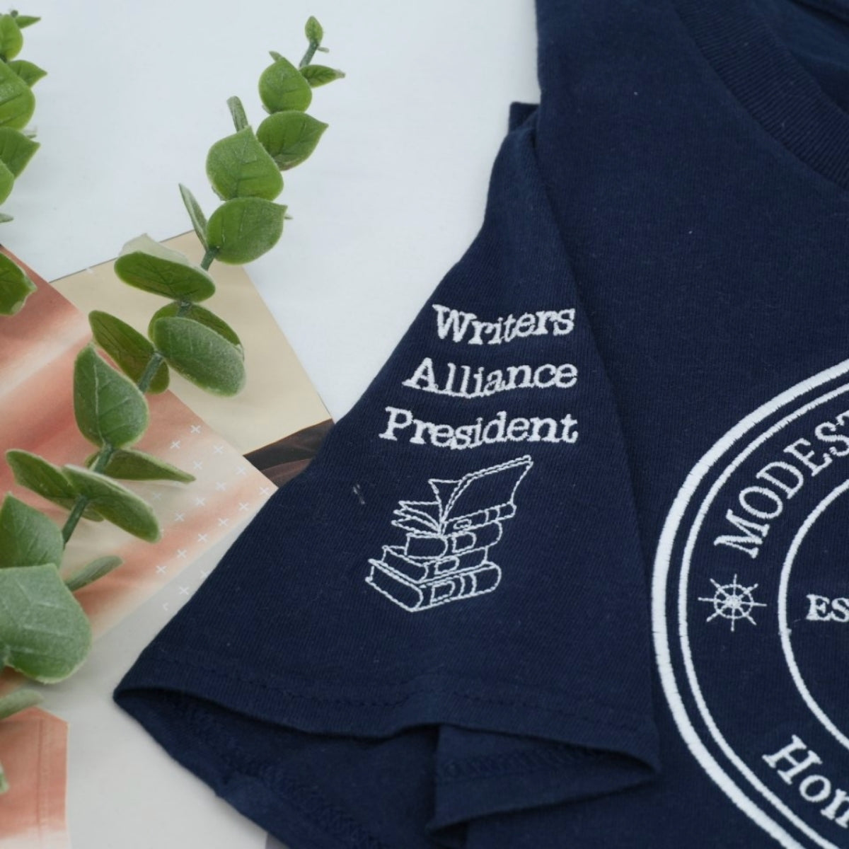 Custom Logo Embroidered Hoodies - School Organization Sweatshirts - Personalized Team Apparel Gift