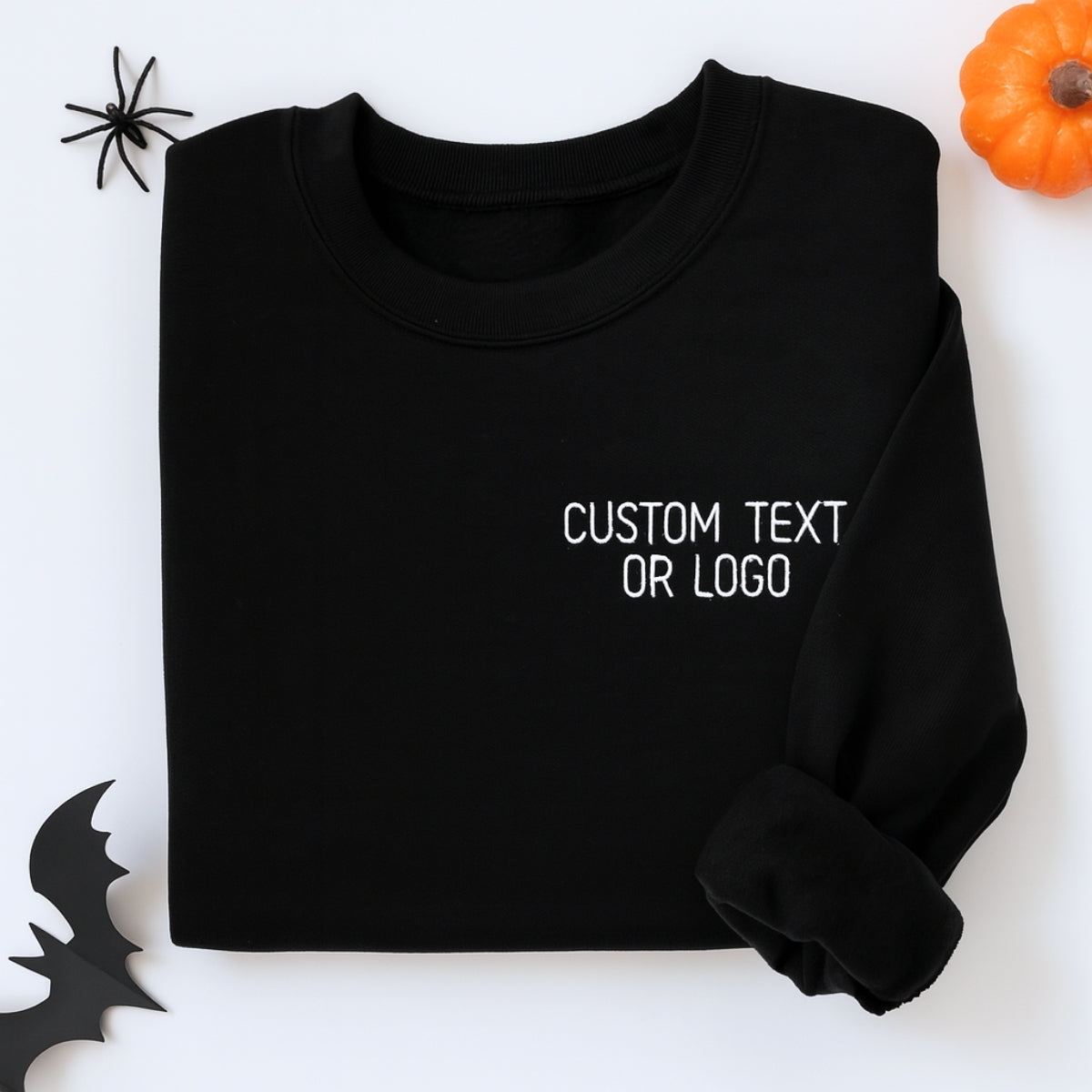 Custom Logo Embroidered Hoodies - Corporate Sweatshirts - Personalized Business Team Building Gift