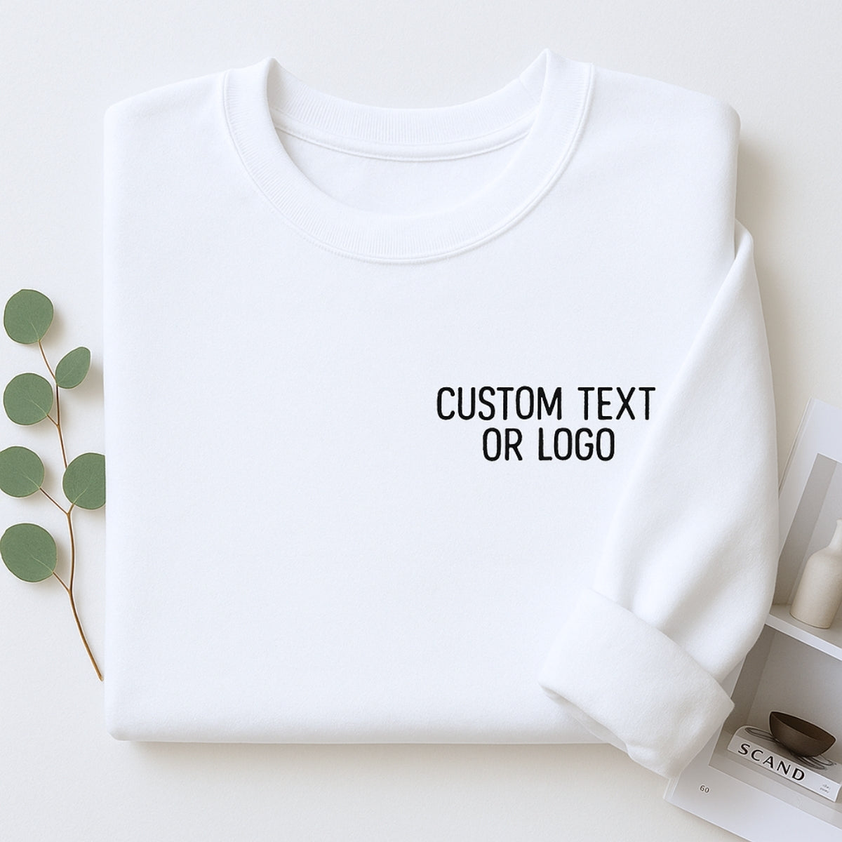 Custom Logo Embroidered Hoodies - Corporate Sweatshirts - Personalized Business Team Building Gift