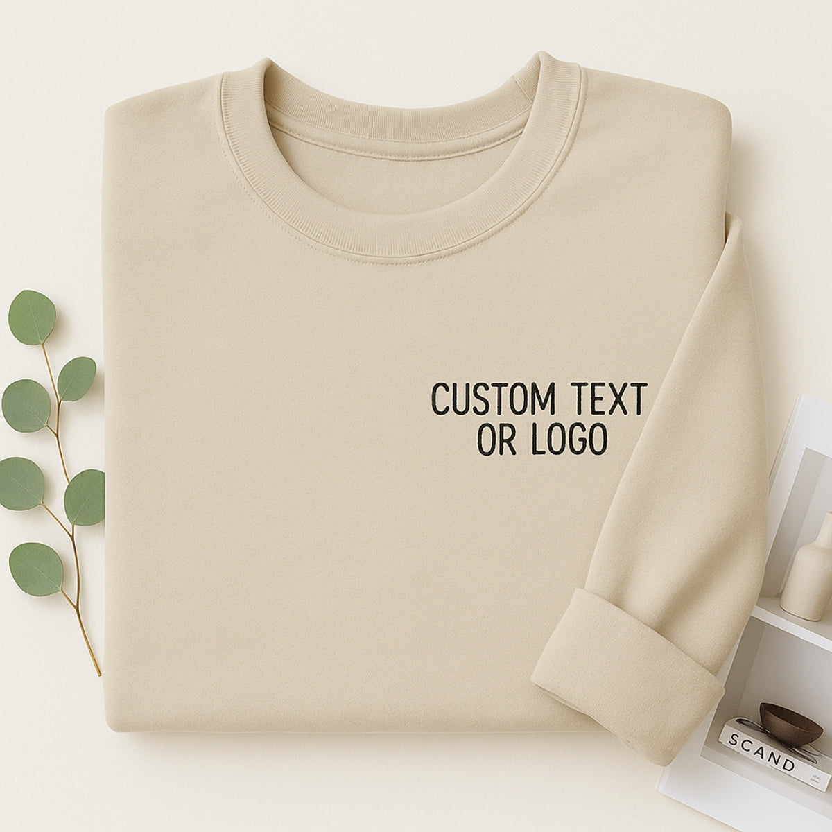 Custom Logo Embroidered Hoodies - Corporate Sweatshirts - Personalized Business Team Building Gift