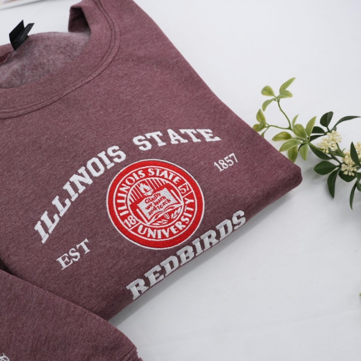 College School Spirit Custom Embroidered Hoodie - Personalized Alumni Gift Sweatshirt