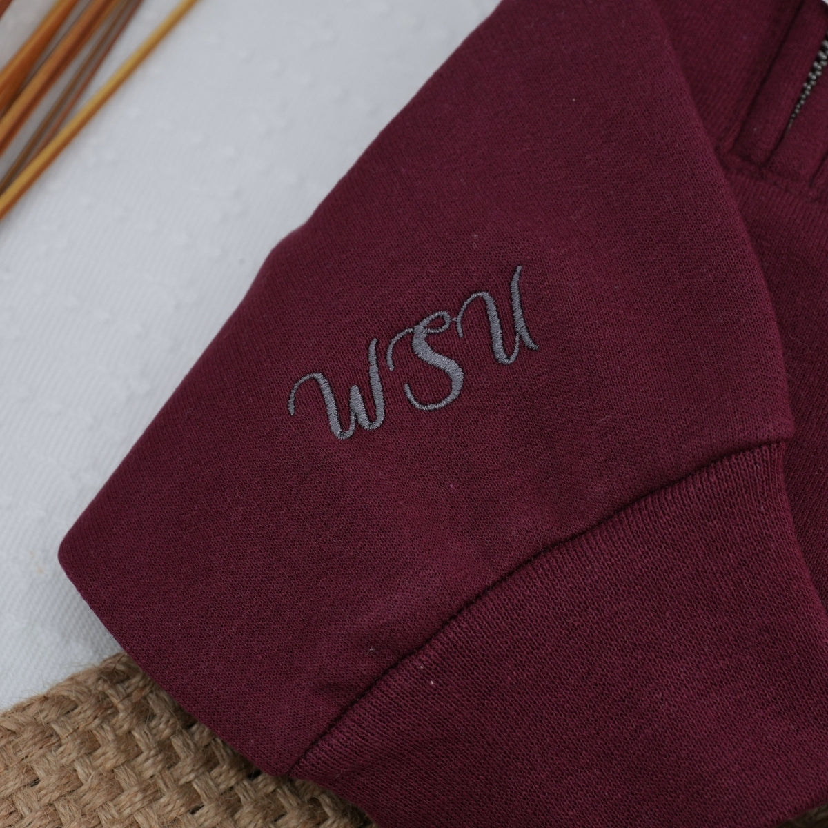 Veterinarian Custom Embroidered Quarter-Zip - Personalized Vet Tech Gift