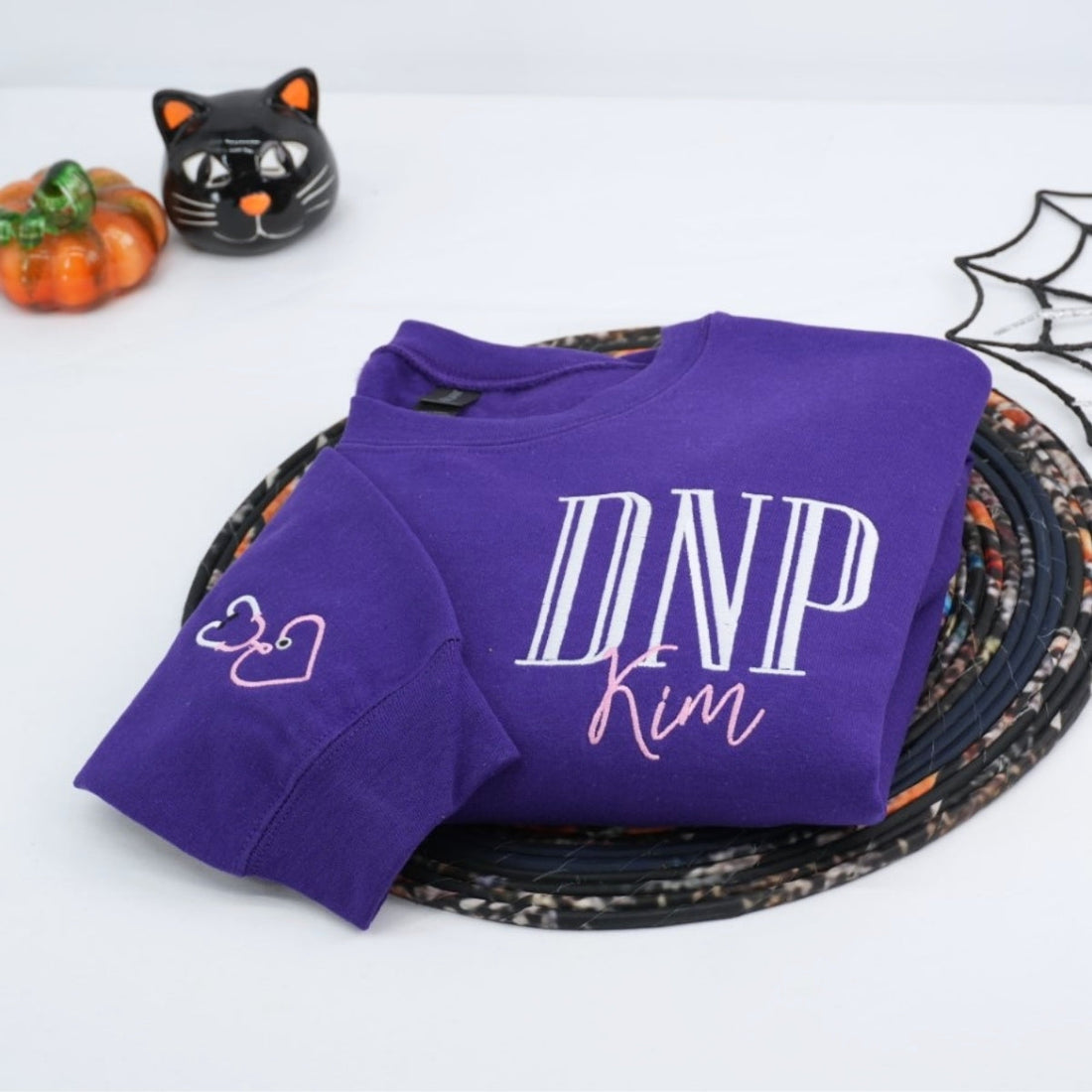 DNP Custom Embroidered Sweatshirt - Healthcare Professional Apparel - Personalized Nurse Practitione