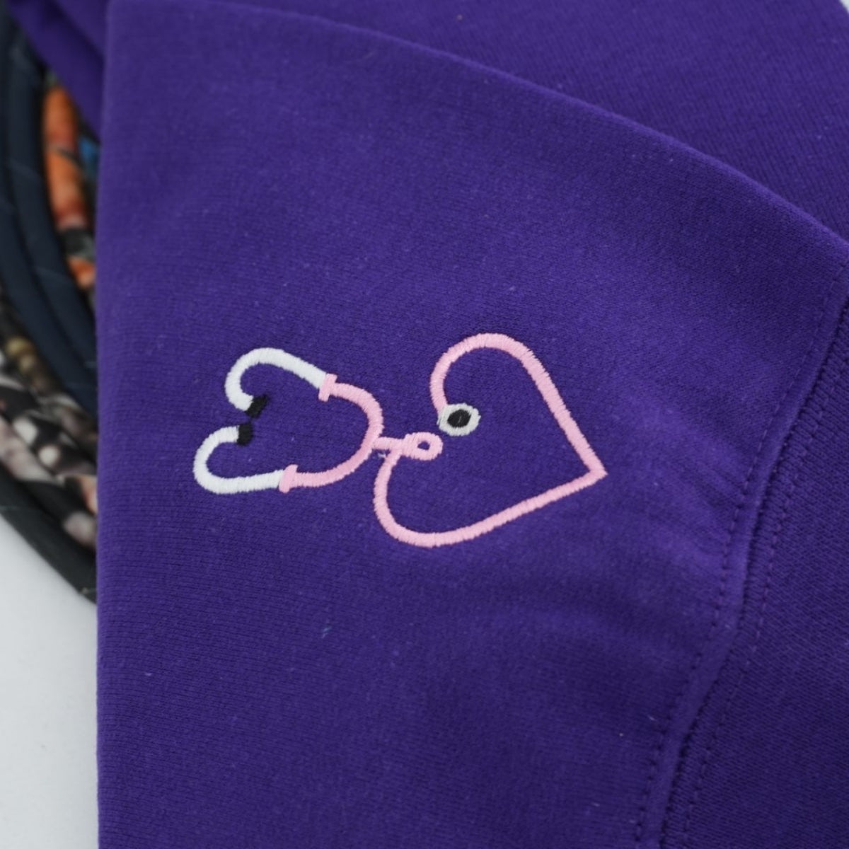 DNP Custom Embroidered Sweatshirt - Healthcare Professional Apparel - Personalized Nurse Practitione