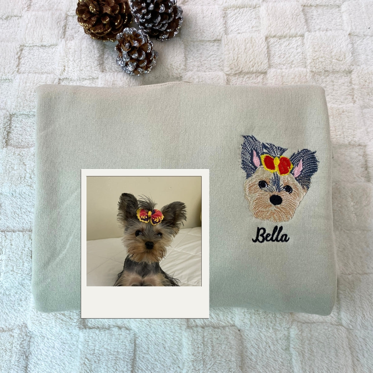 Dog Lover Gifts Custom Hoodies - Pet Mom Embroidered Sweatshirts - Perfect Dog Parent Gift