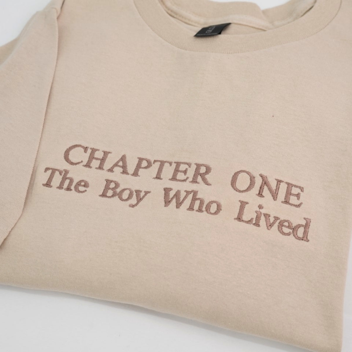 Fantasy Book Lover Embroidered T-Shirt - Chapter One Tee - Personalized Reader Gift