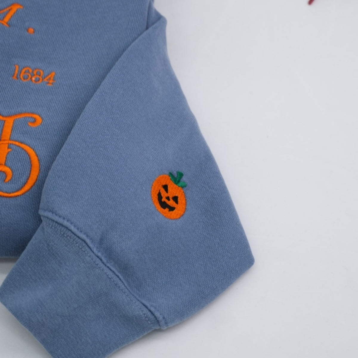Halloween Custom Embroidered Sweatshirt - Salem Witch Design - Personalized Spooky Season Gift