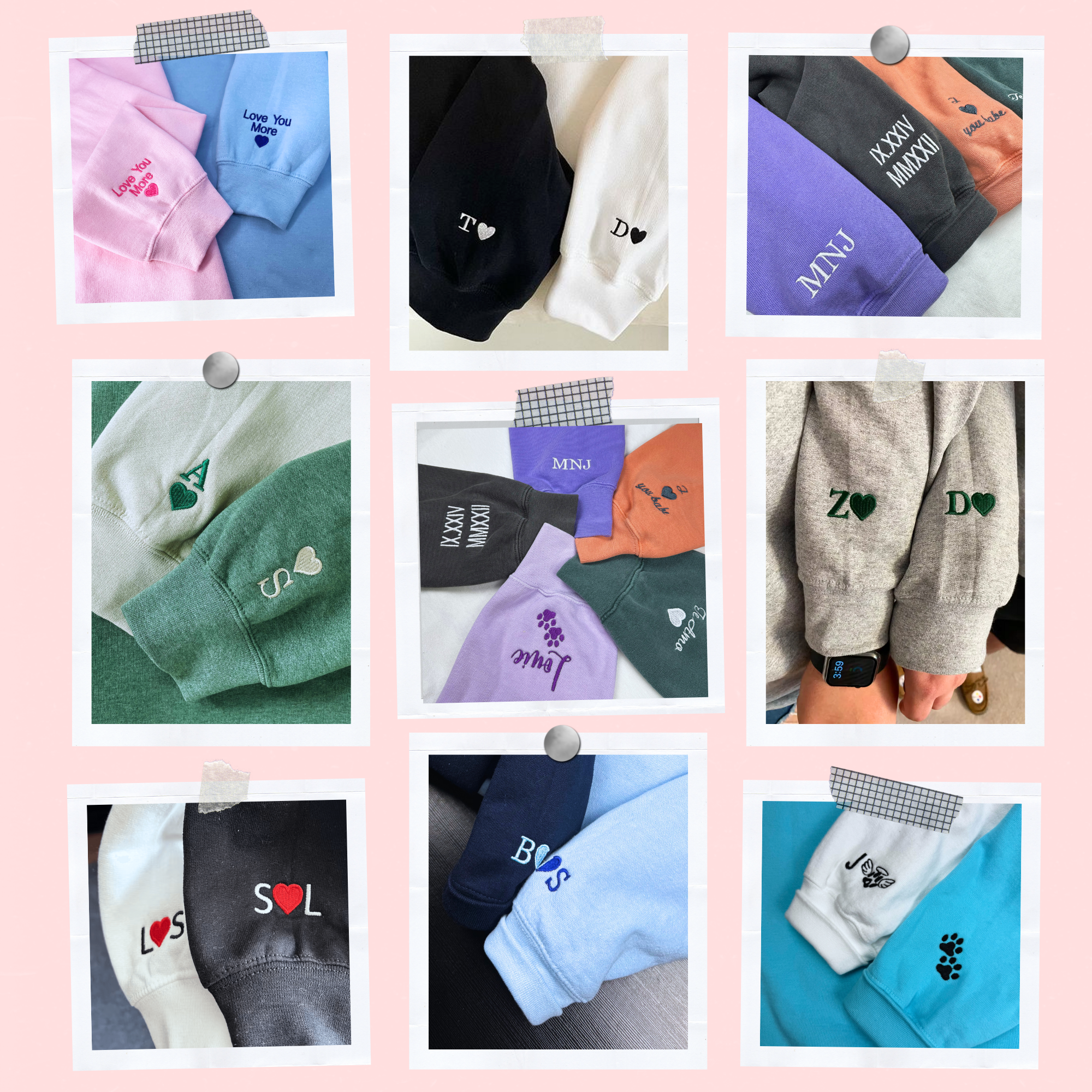 Teacher Custom Hoodies - Personalised Mrs Name Apple Embroidered Sweaters - Perfect Teacher Appreciation Gift