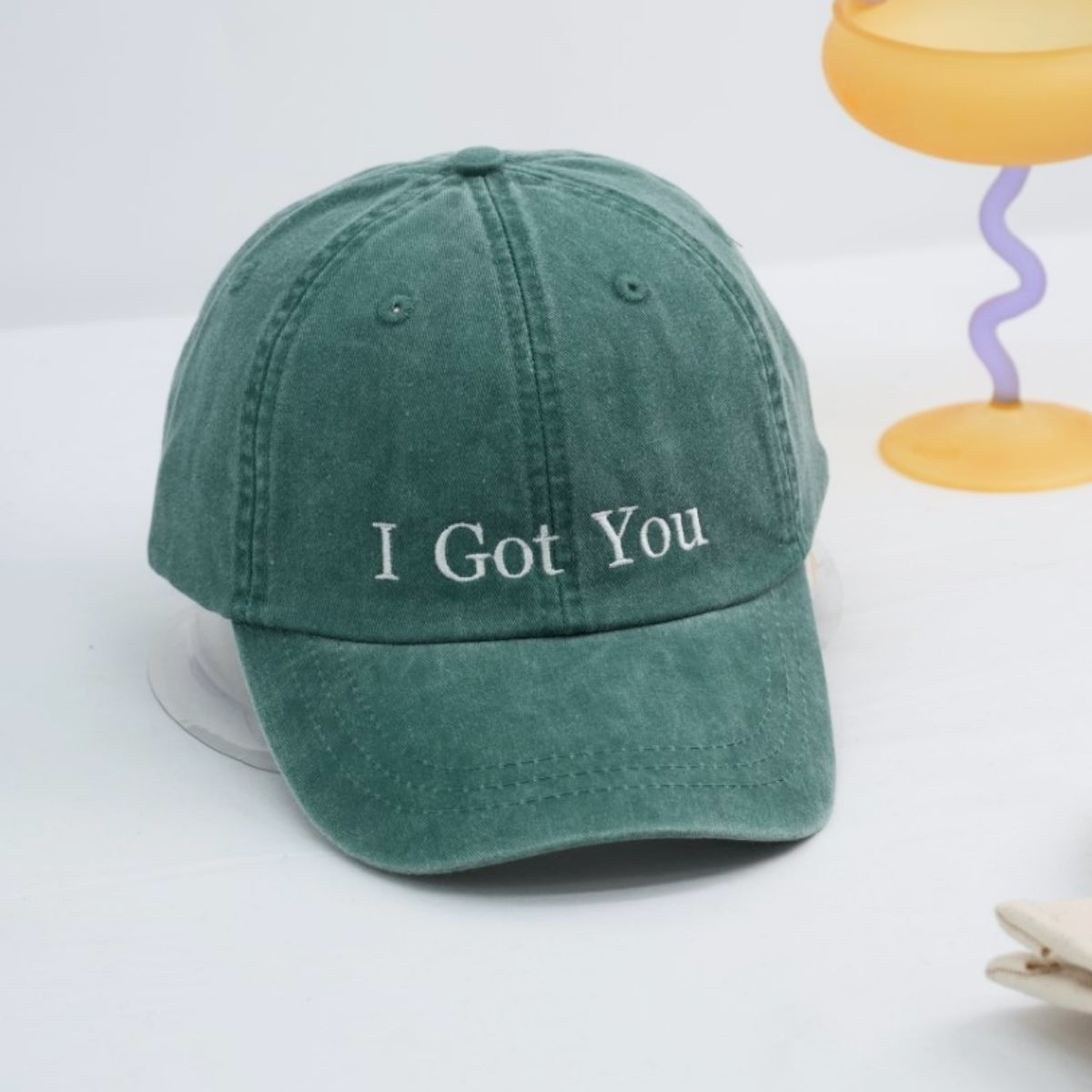 I Got You Custom Embroidered Hat - Supportive Message Cap - Encouragement Gift