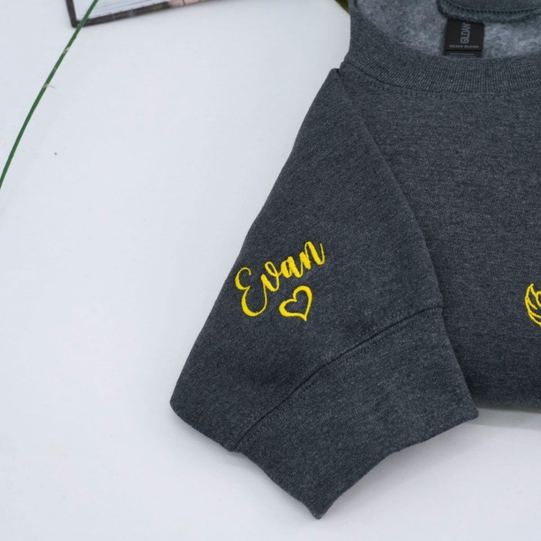 Mom of Angel Custom Embroidered Sweatshirt - Memorial Remembrance Hoodie - Gift for Loss of Child