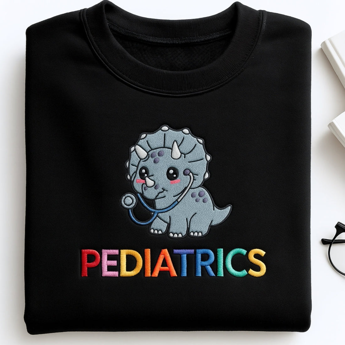 Pediatrics Custom Embroidered Hoodie - Pediatric Nurse Sweatshirt - Children's Hospital Gift