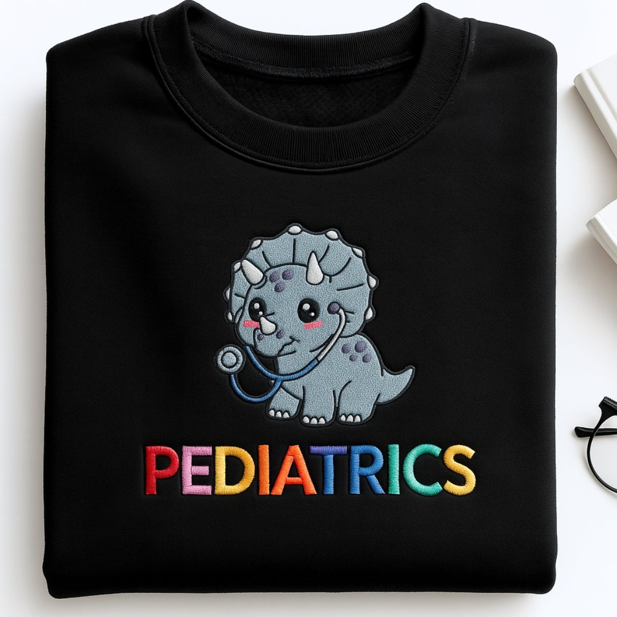 Pediatrics Custom Embroidered Hoodie - Pediatric Nurse Sweatshirt - Children's Hospital Gift