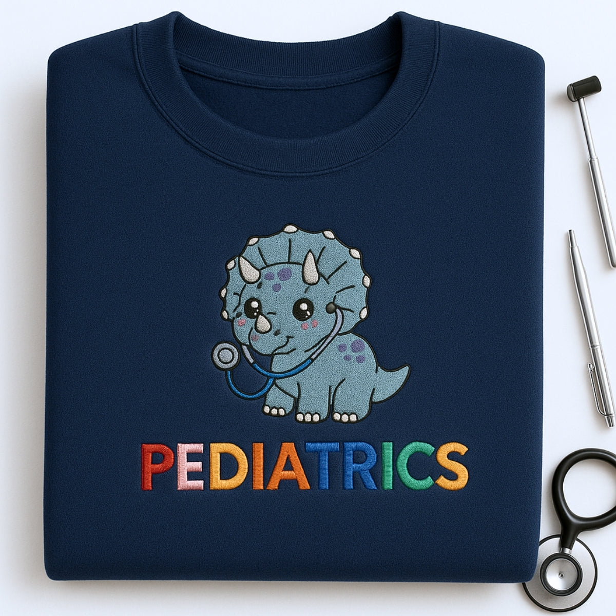 Pediatrics Custom Embroidered Hoodie - Pediatric Nurse Sweatshirt - Children's Hospital Gift
