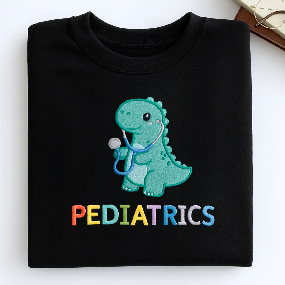 Pediatric Nurse Custom Embroidered Sweatshirt - Children's Hospital Hoodie - Personalized Gift