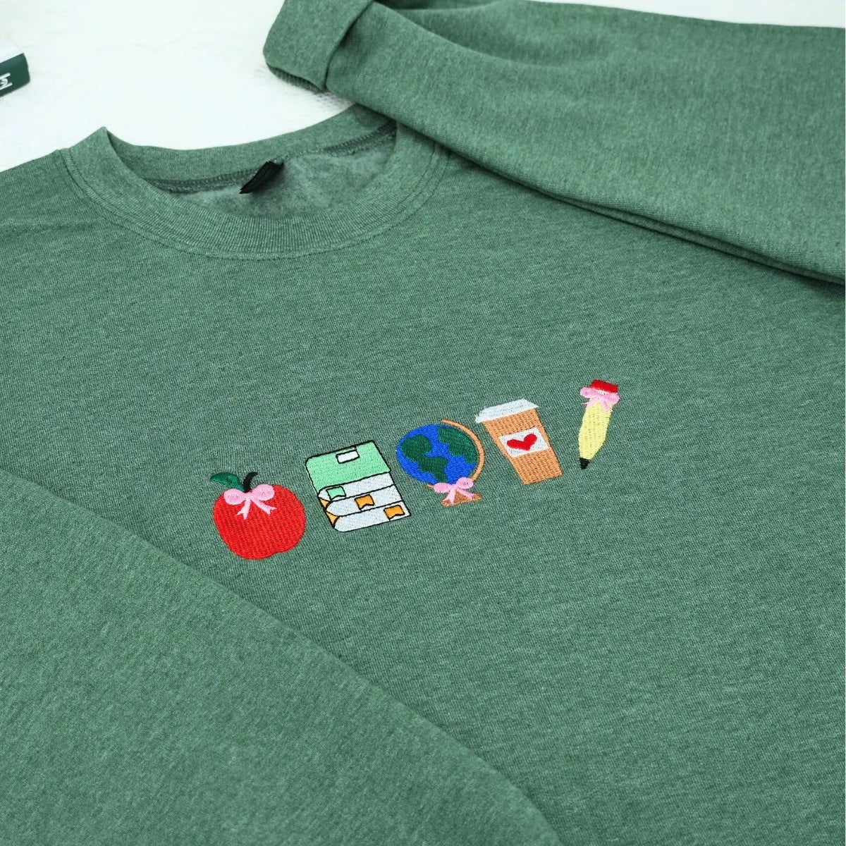 Teacher Custom Embroidered Shirt - Personalized Educator Appreciation Gift Hoodie