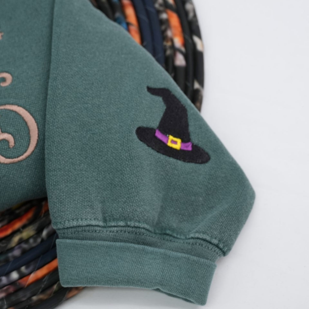 Salem Witch Company Custom Embroidered Sweatshirt - Halloween Hoodie - Perfect Spooky Season Gift