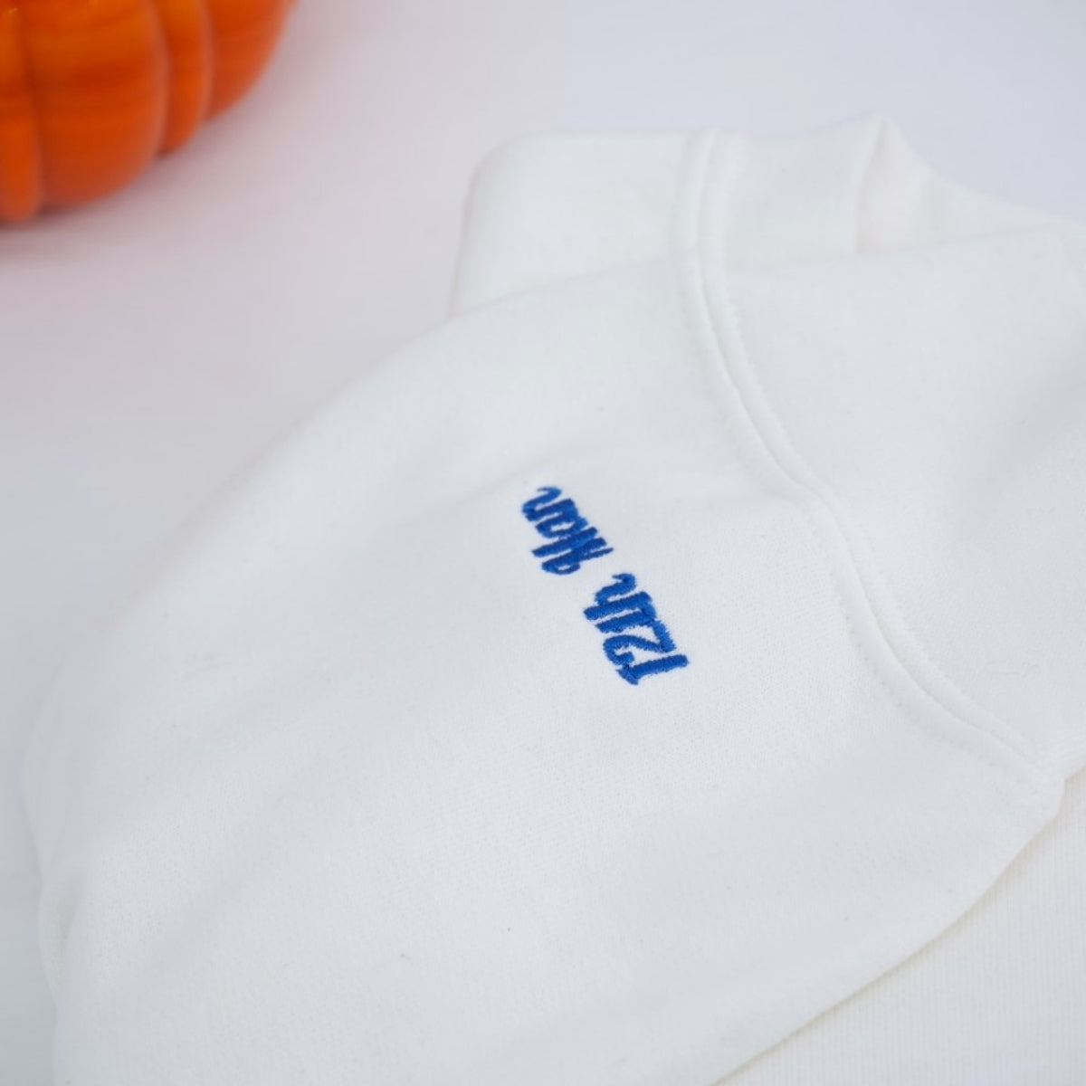 Sports Fan Custom Embroidered Hoodie - Team Pennant Sweatshirt Personalized Gift