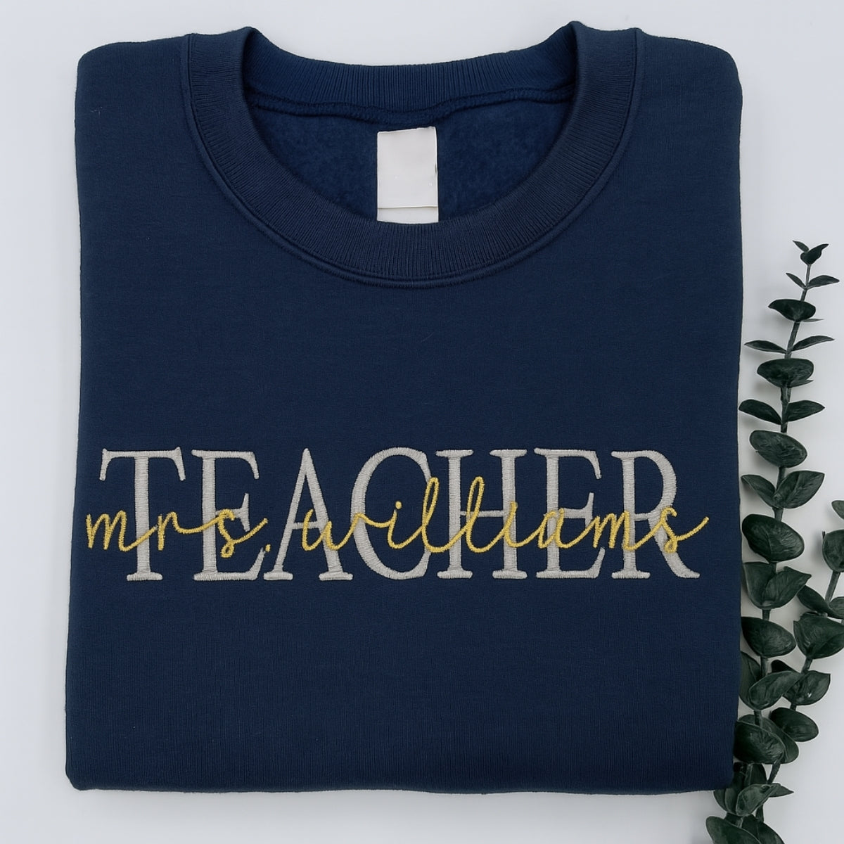 Teacher Custom Hoodies - Education Embroidered Work Apparel - Educator Appreciation Gift