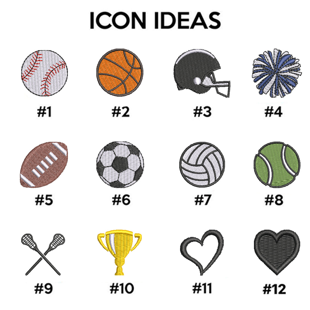 College Team Custom Embroidered Hoodie - University Sweatshirt - School Spirit Gift